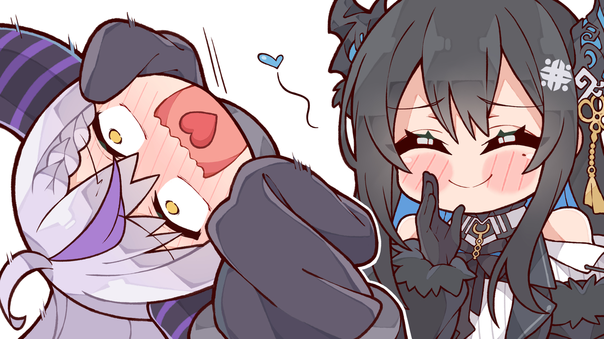 This is a pixiv picture whose title is 💙.