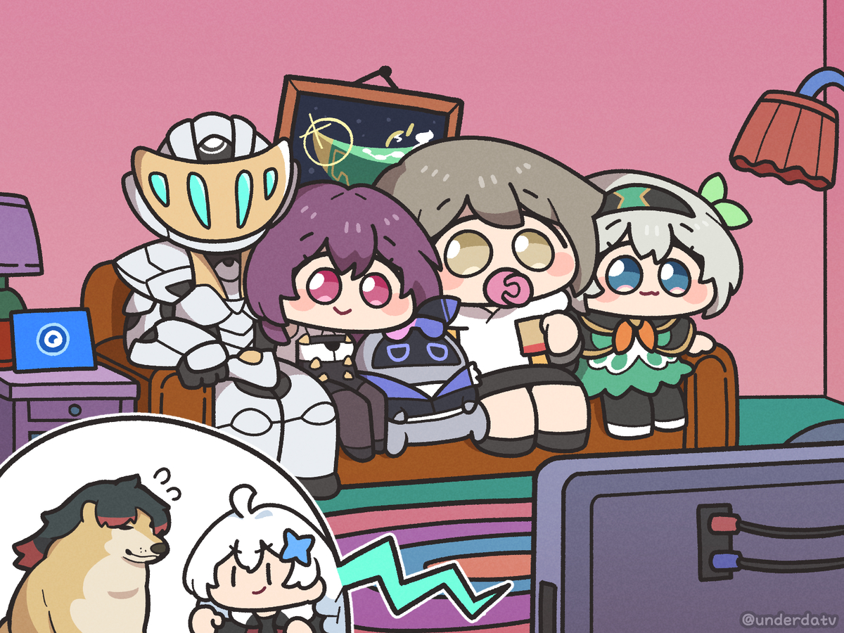 This is a pixiv picture whose title is 스텔라론 가족~(1일1척100개째!!!).