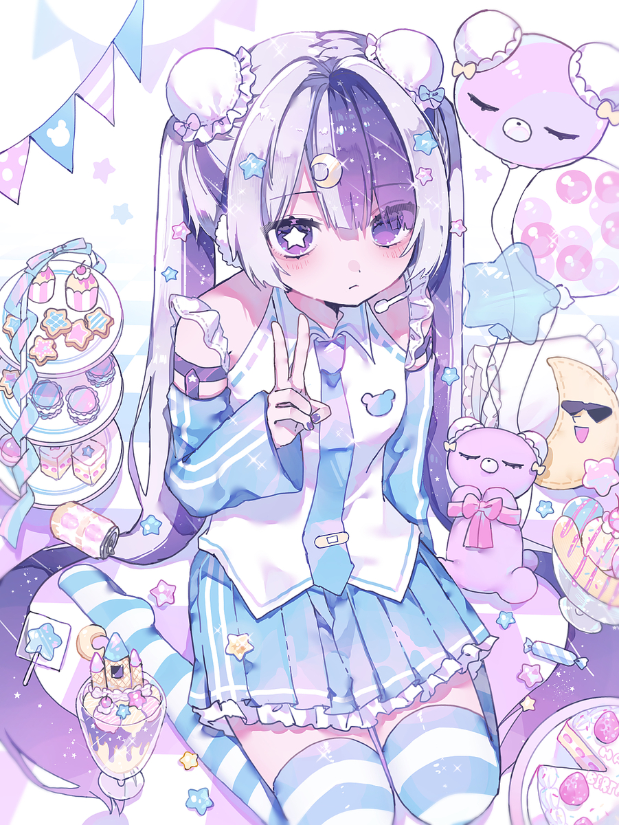 This is a pixiv picture whose title is ゆめかわ.