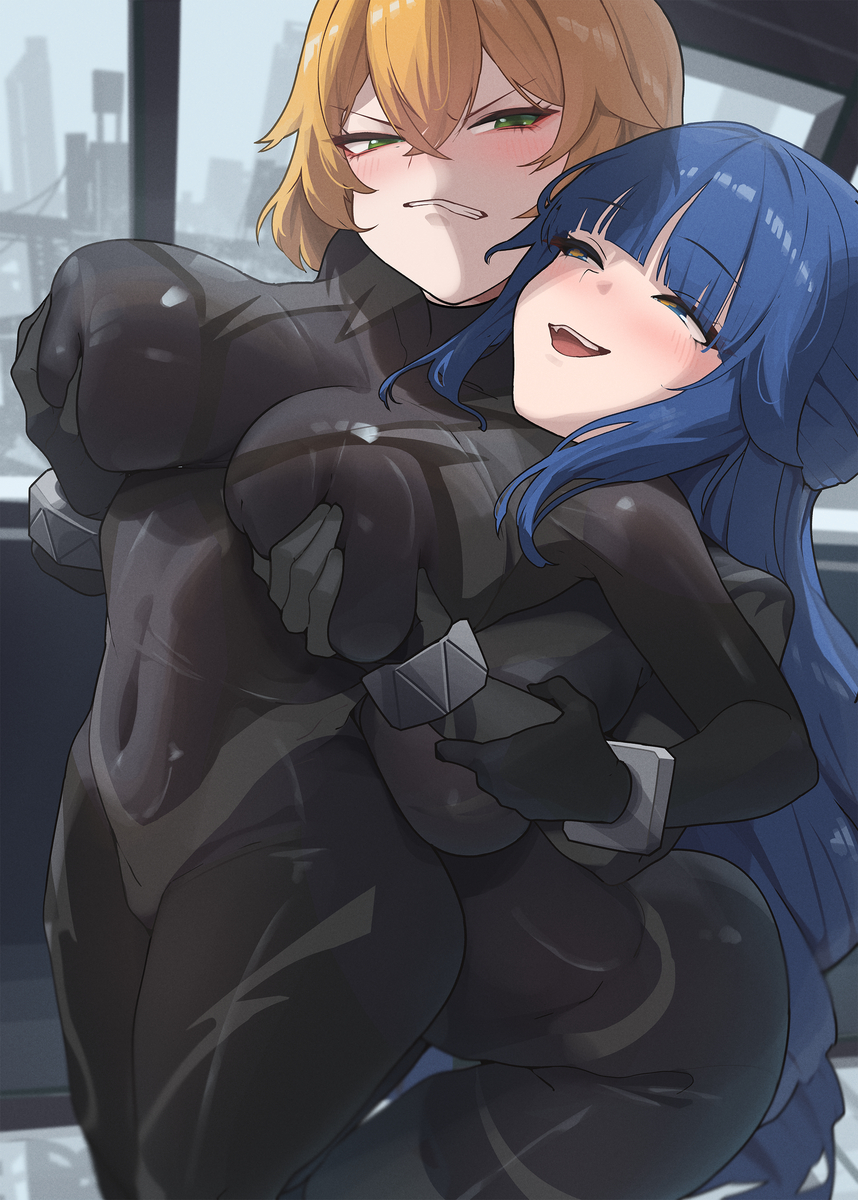 This is a pixiv picture whose title is Danielle & Alice.