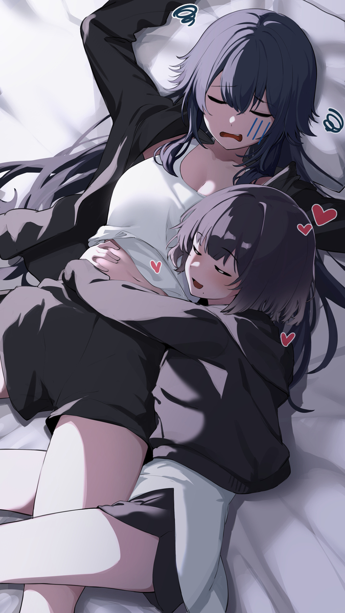 This is a pixiv picture whose title is 美鈴と手毬.