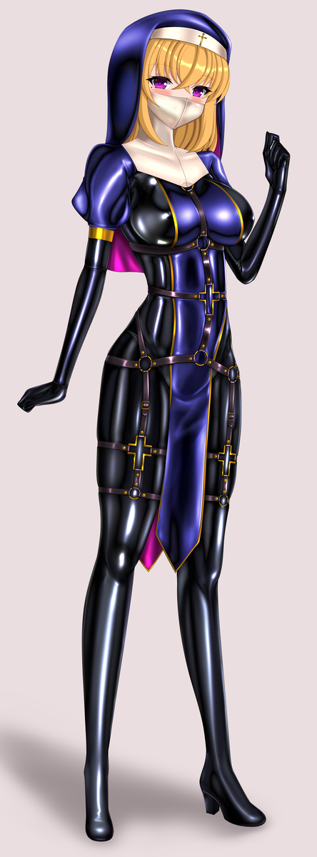 This is a pixiv picture whose title is ぴっちりシスター２.
