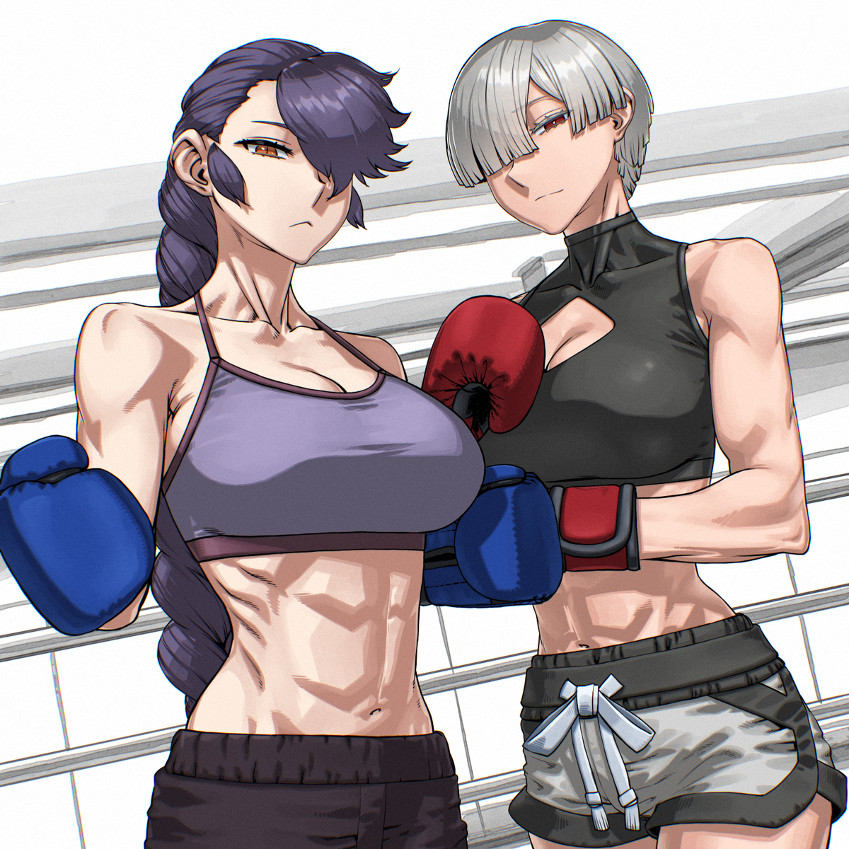 This is a pixiv picture whose title is OC.