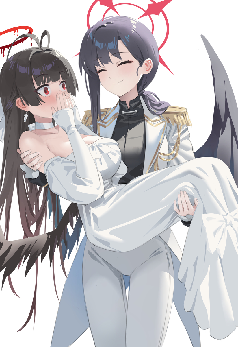 This is a pixiv picture whose title is 重い.