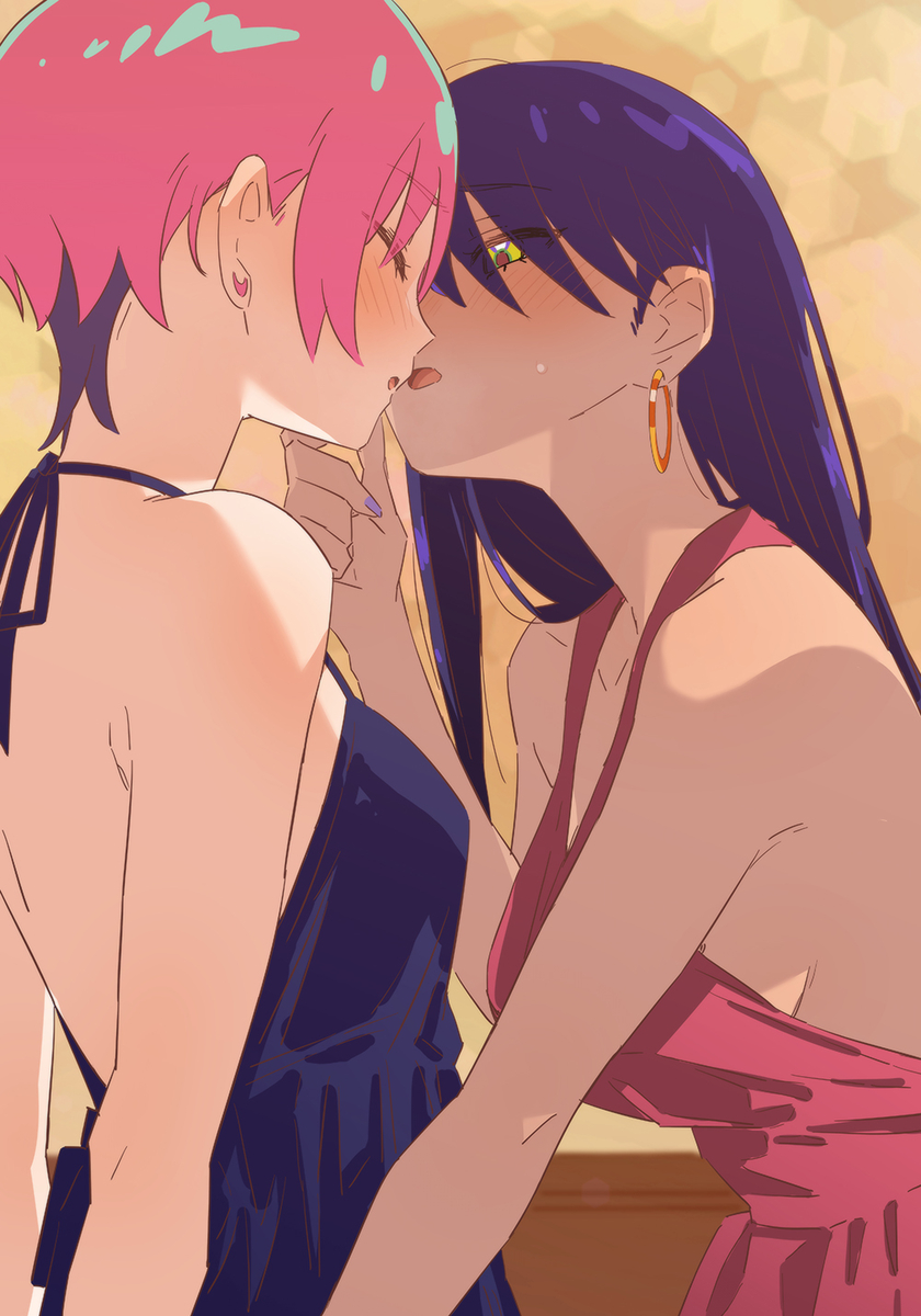 This is a pixiv picture whose title is マチュニャア❤.
