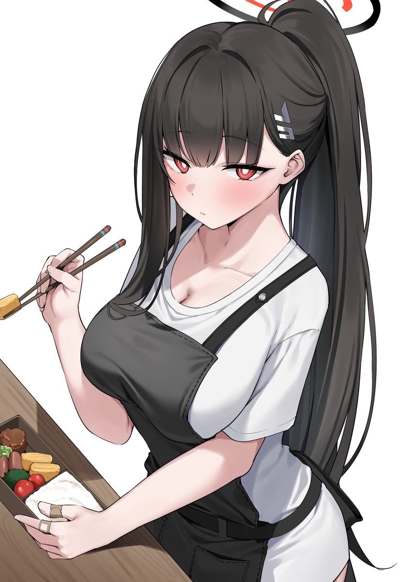 This is a pixiv picture whose title is ポニテリオ.