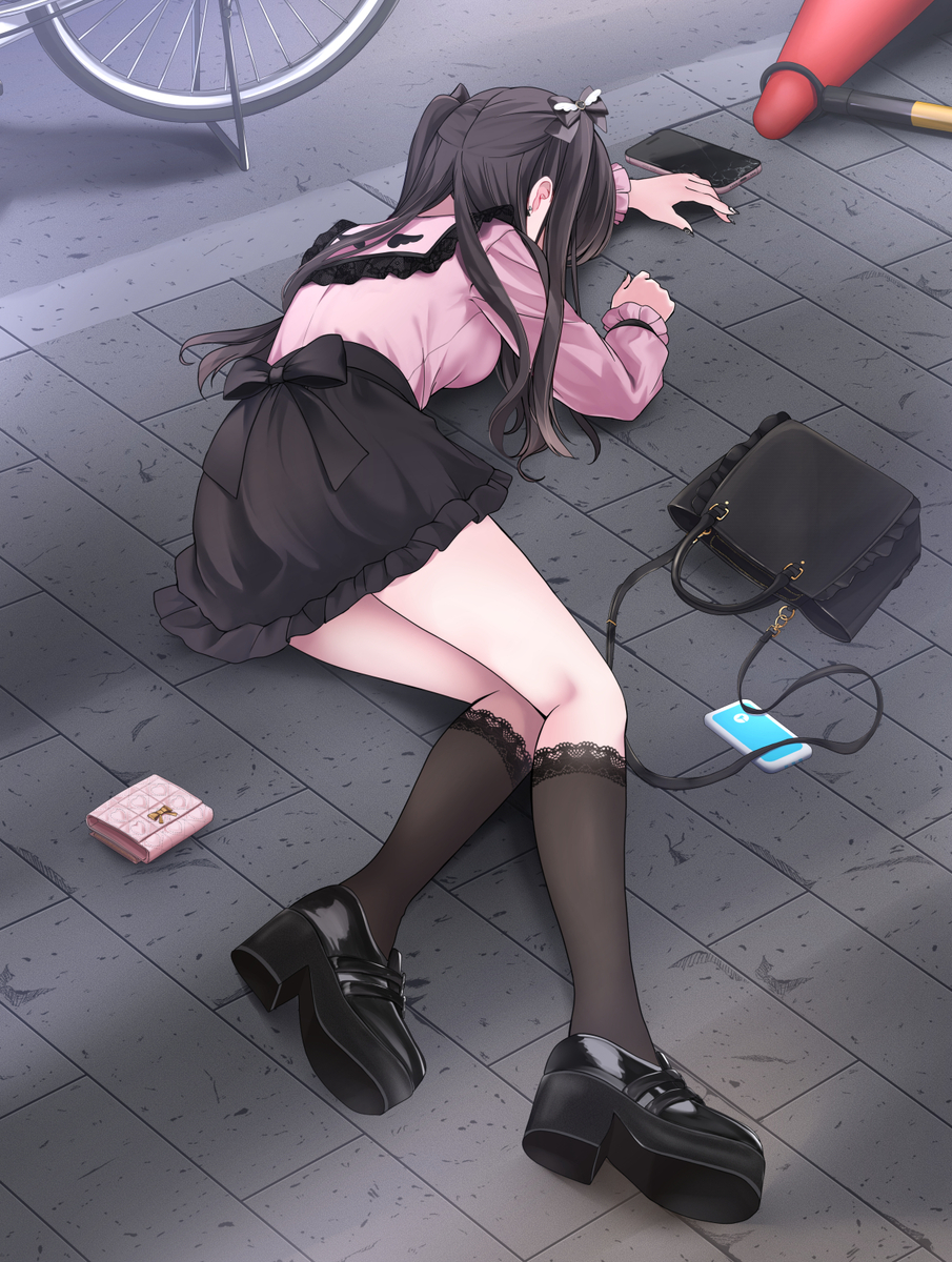 This is a pixiv picture whose title is 地雷ちゃんメルトダウン.