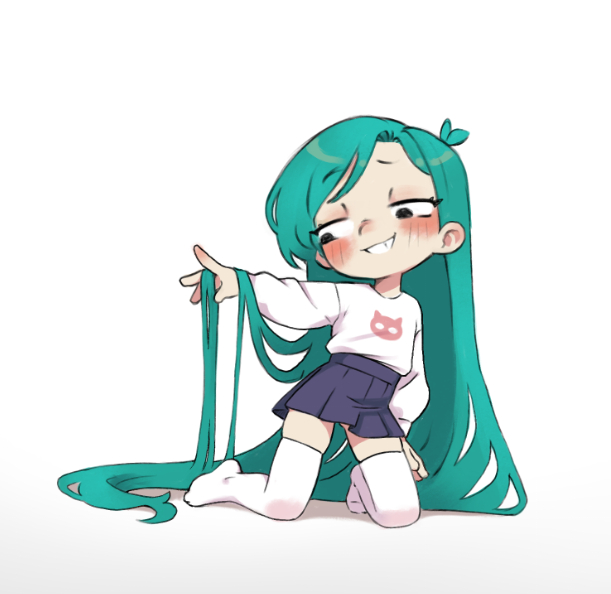 This is a pixiv picture whose title is minti.