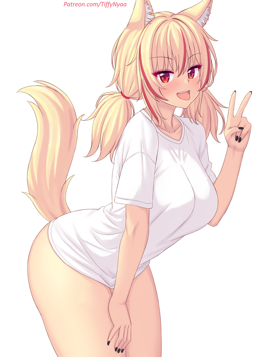 This is a pixiv picture whose title is Tiffy in a cute top~~.
