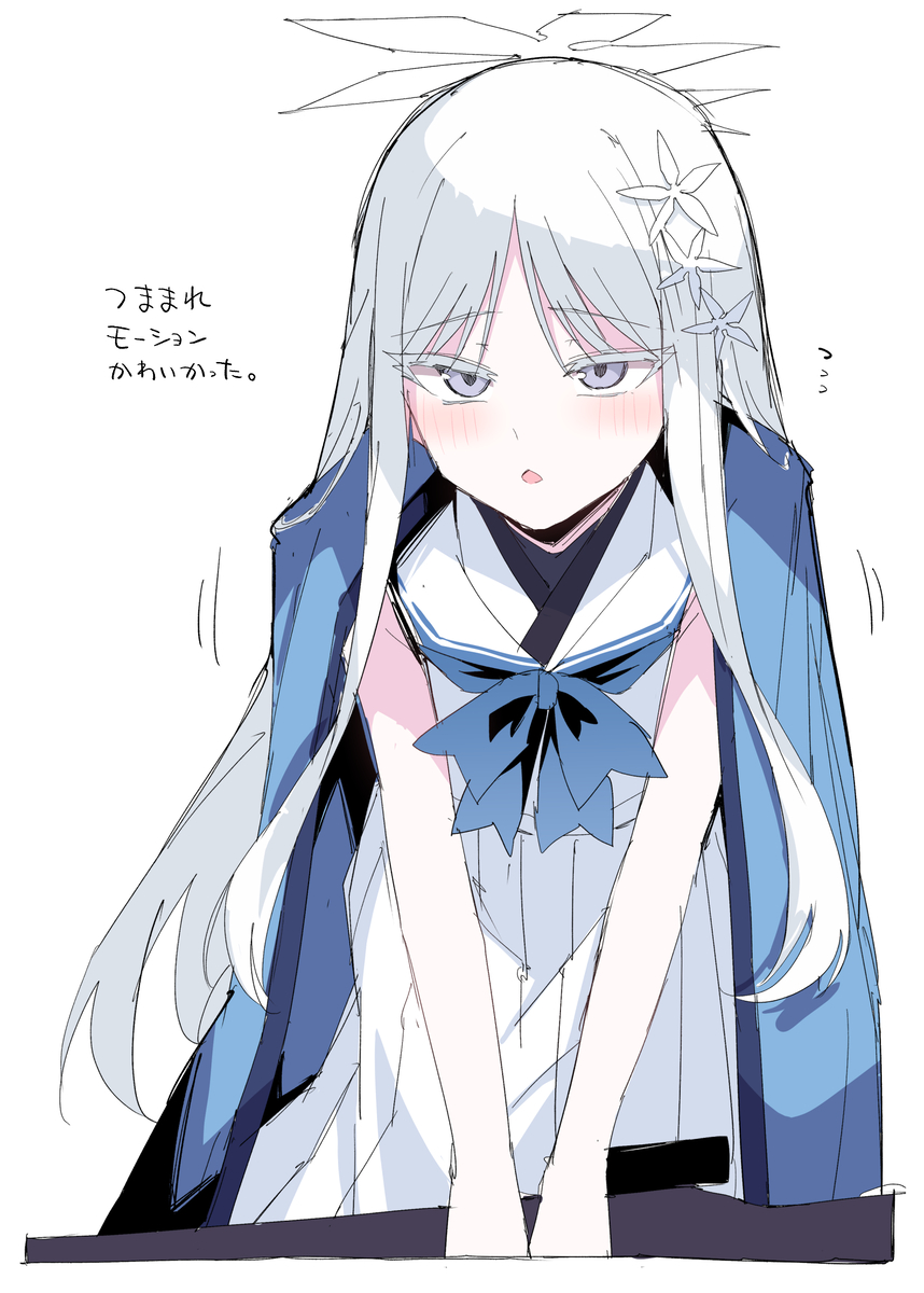 This is a pixiv picture whose title is ナグサ実装.