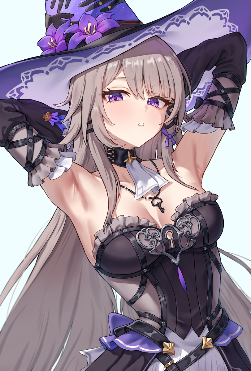 This is a pixiv picture whose title is マダム・ヘルタ.