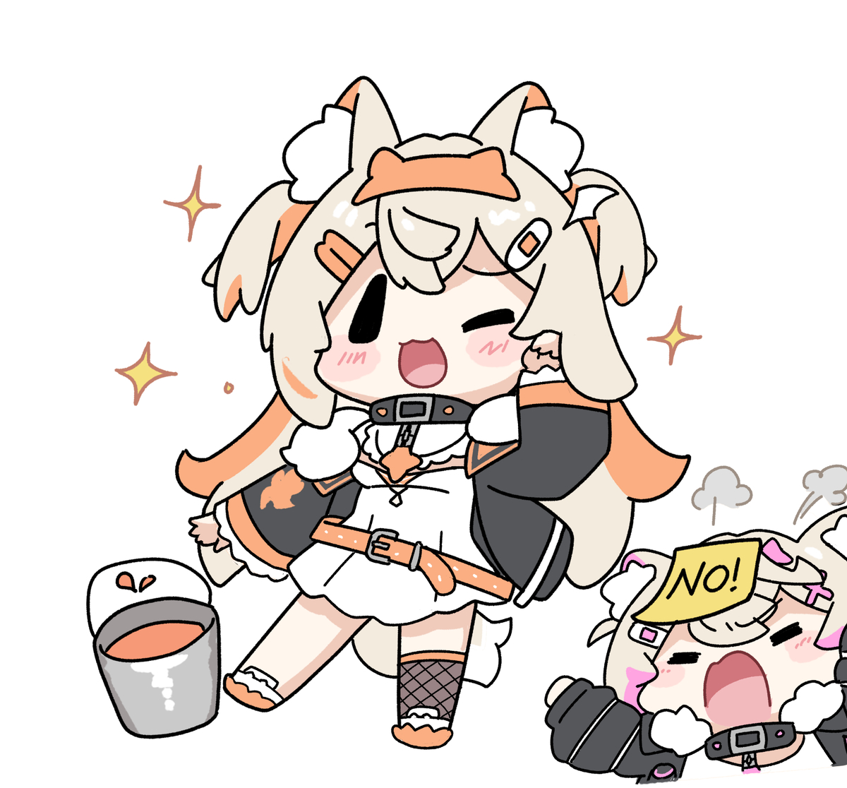 This is a pixiv picture whose title is ORNG!.