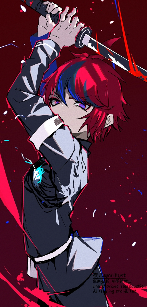 This is a pixiv picture whose title is ハンドラ絵４枚.
