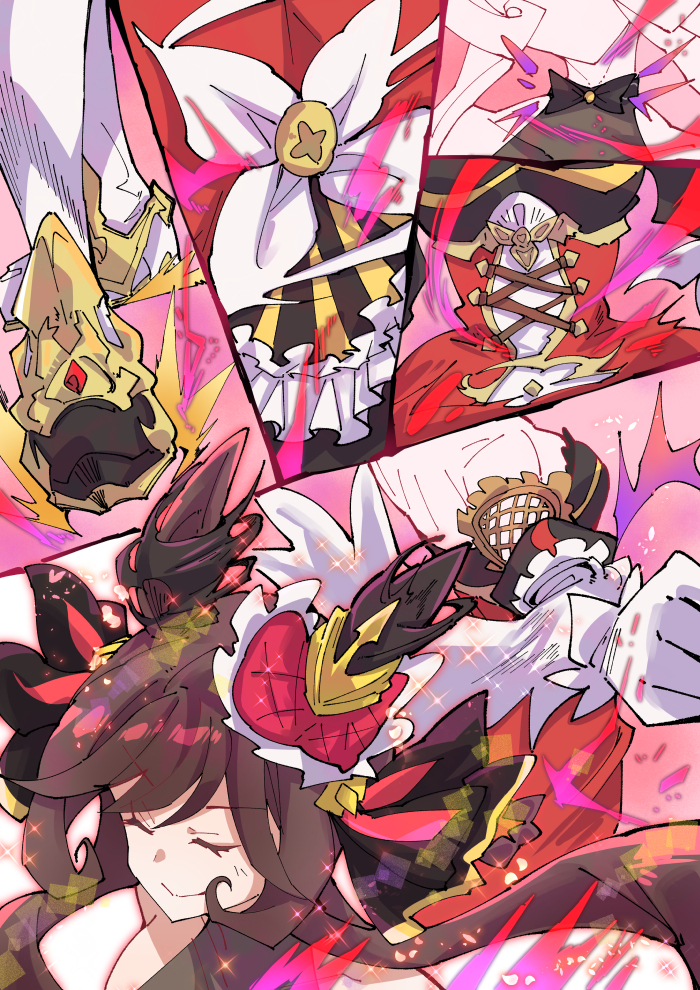 This is a pixiv picture whose title is 変身風勝負服　ジェンティルドンナ.