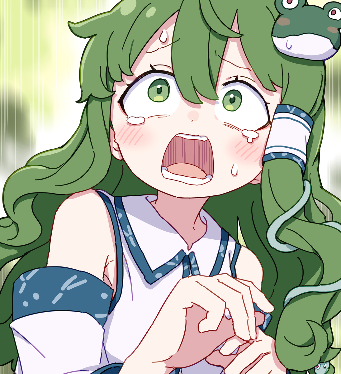 This is a pixiv picture whose title is いやああああああああああああああああ.