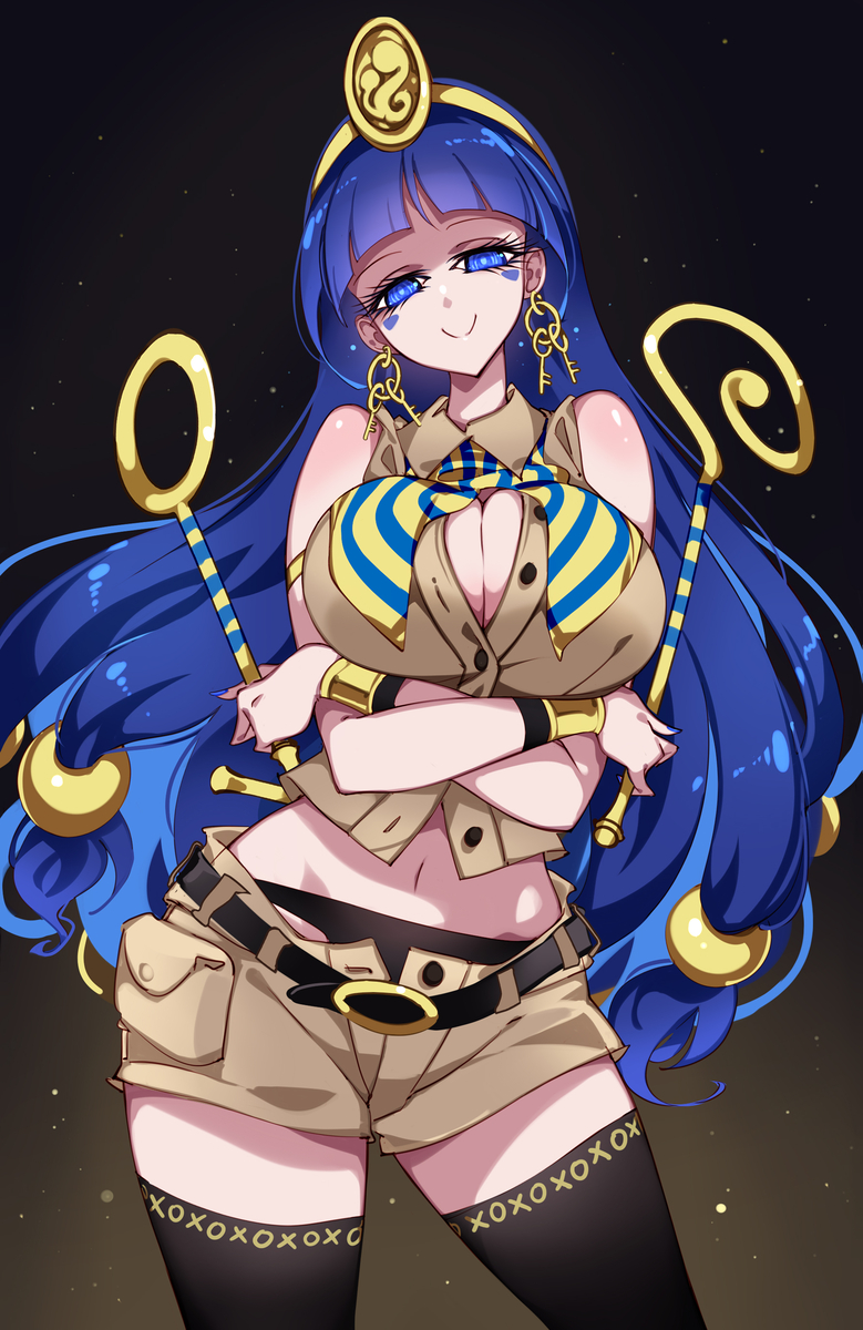 This is a pixiv picture whose title is エジプシャン.