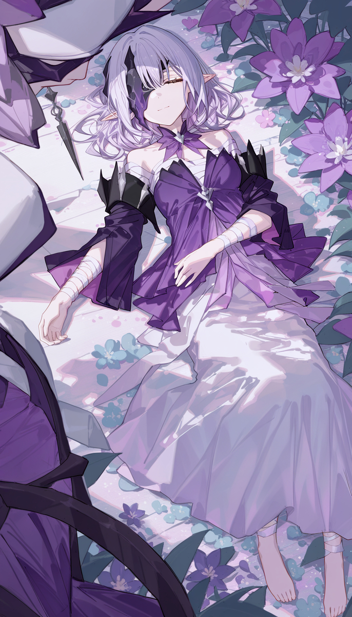 This is a pixiv picture whose title is 玻吕茜亚 Polyxia.