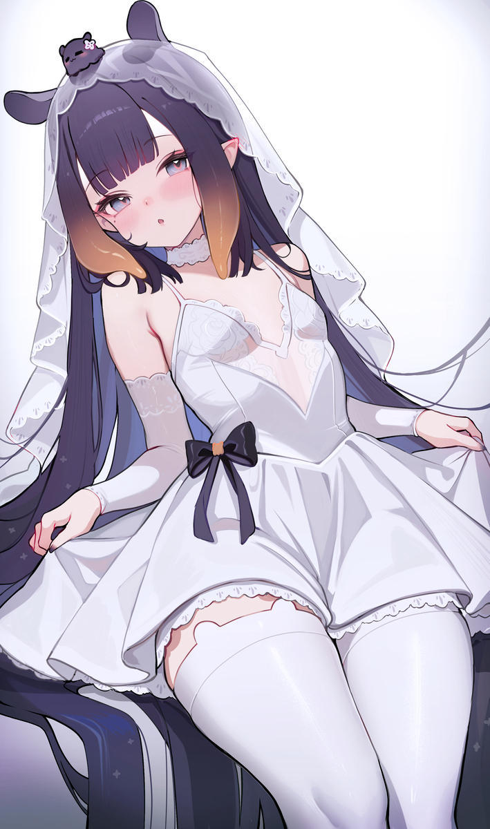 This is a pixiv picture whose title is Ninomae Ina'nis.