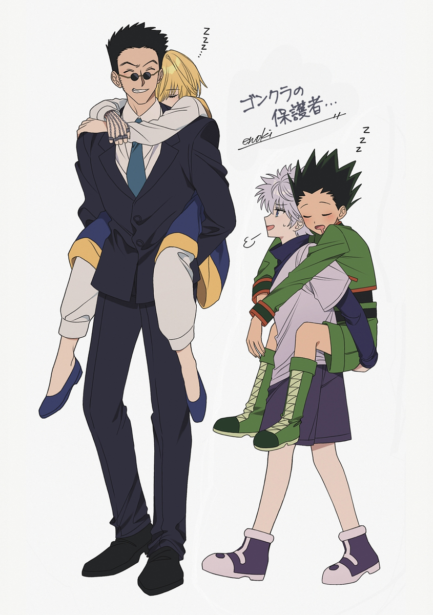 This is a pixiv picture whose title is HxHログ.