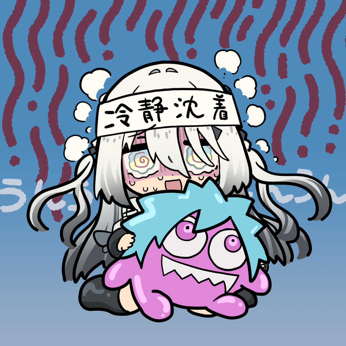 This is a pixiv picture whose title is 配信みて描いてたやつまとめ.
