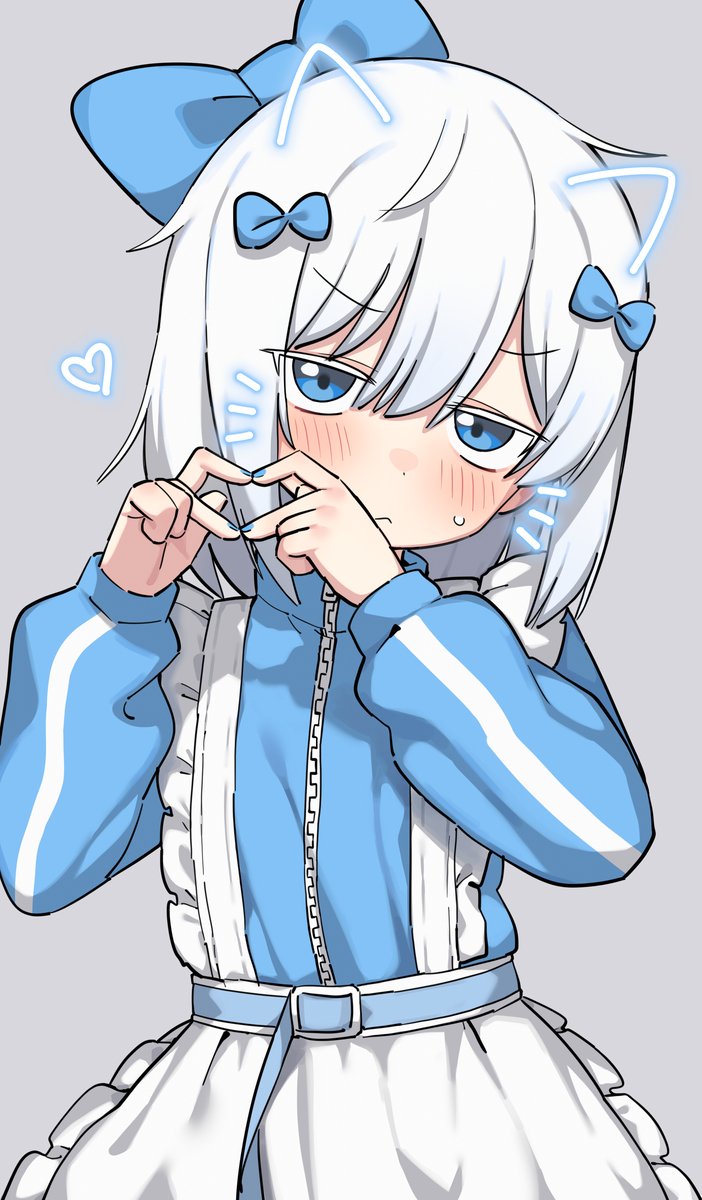 This is a pixiv picture whose title is 🎀.