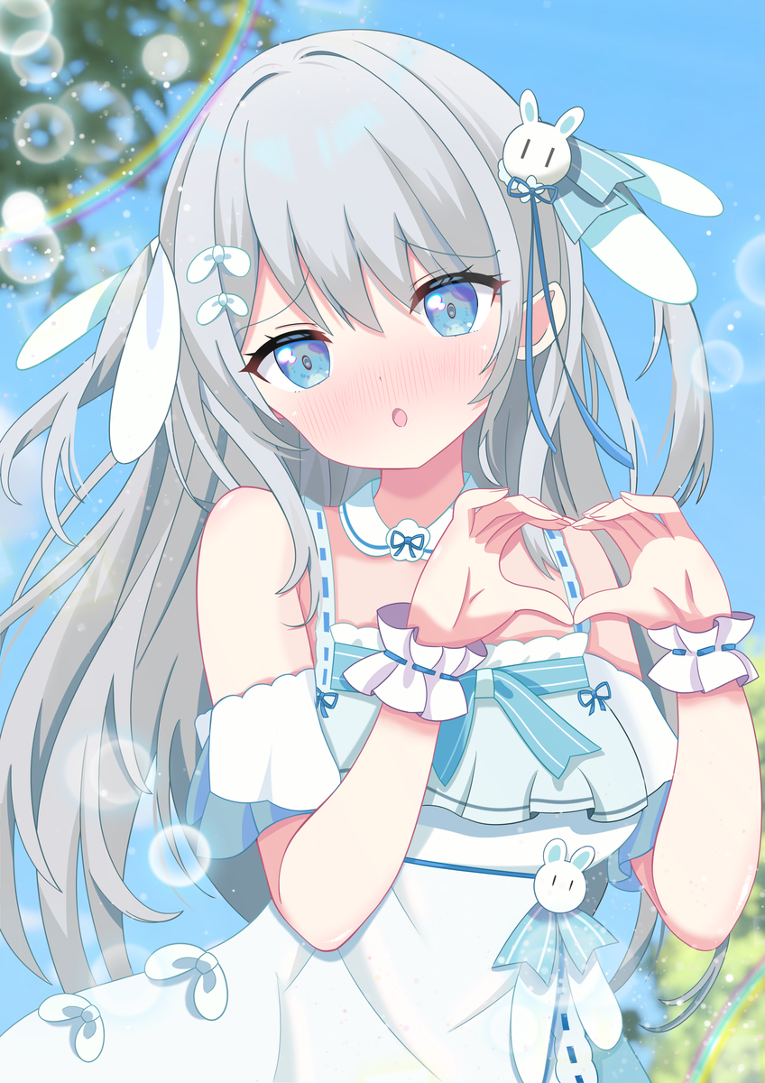 This is a pixiv picture whose title is 【Skebリクエスト】月見みみさん.