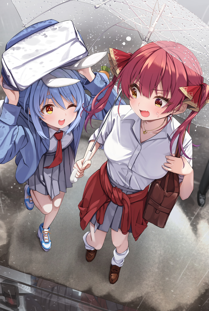This is a pixiv picture whose title is うわっ！.