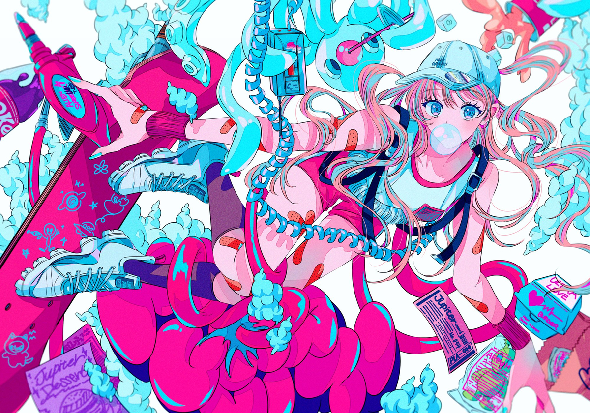 This is a pixiv picture whose title is 無題.