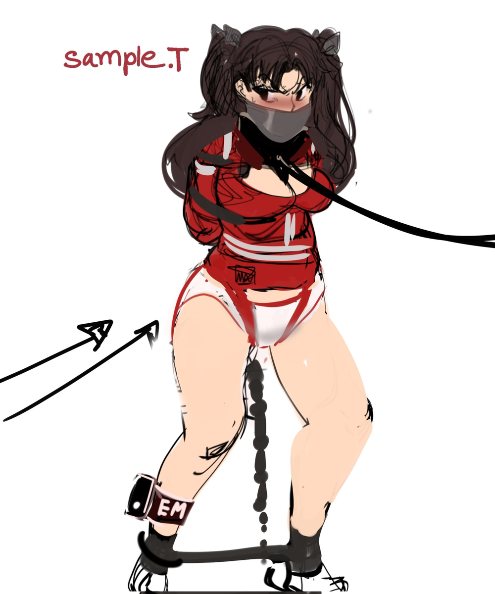 This is a pixiv picture whose title is Prisoners are wearing electronic.