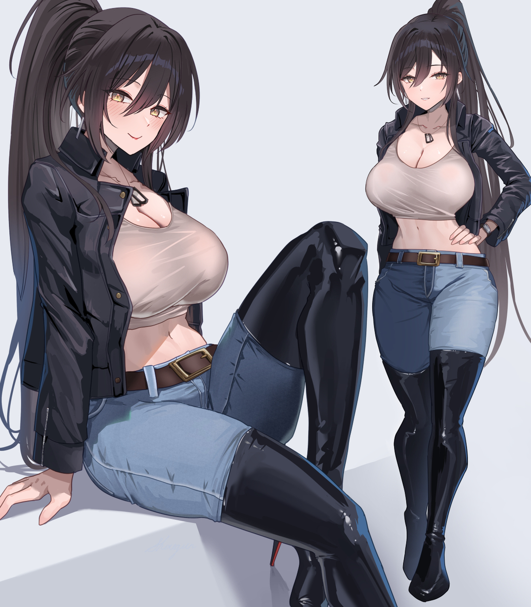 This is a pixiv picture whose title is 咲耶.