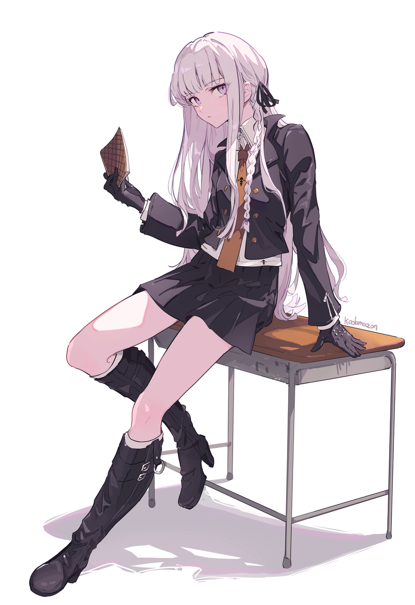 This is a pixiv picture whose title is 霧切響子.