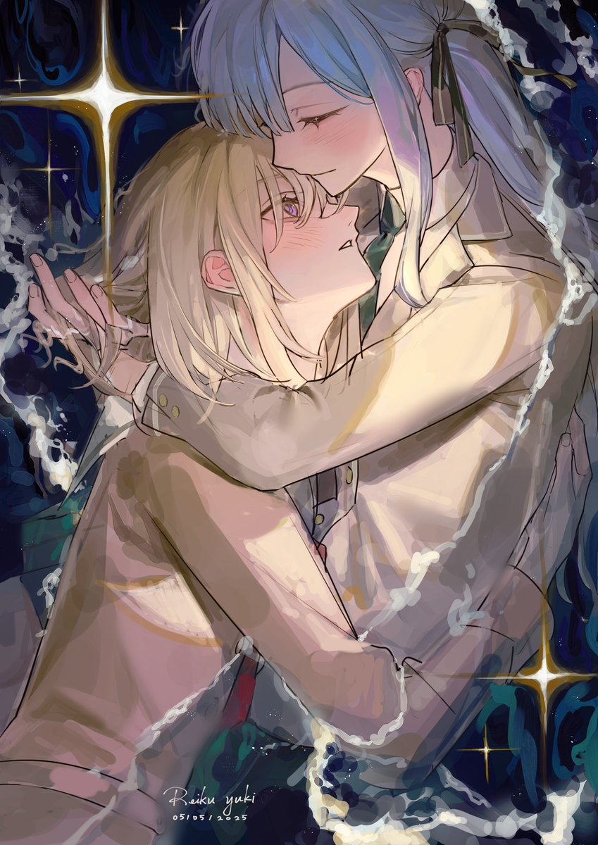 This is a pixiv picture whose title is 無題.