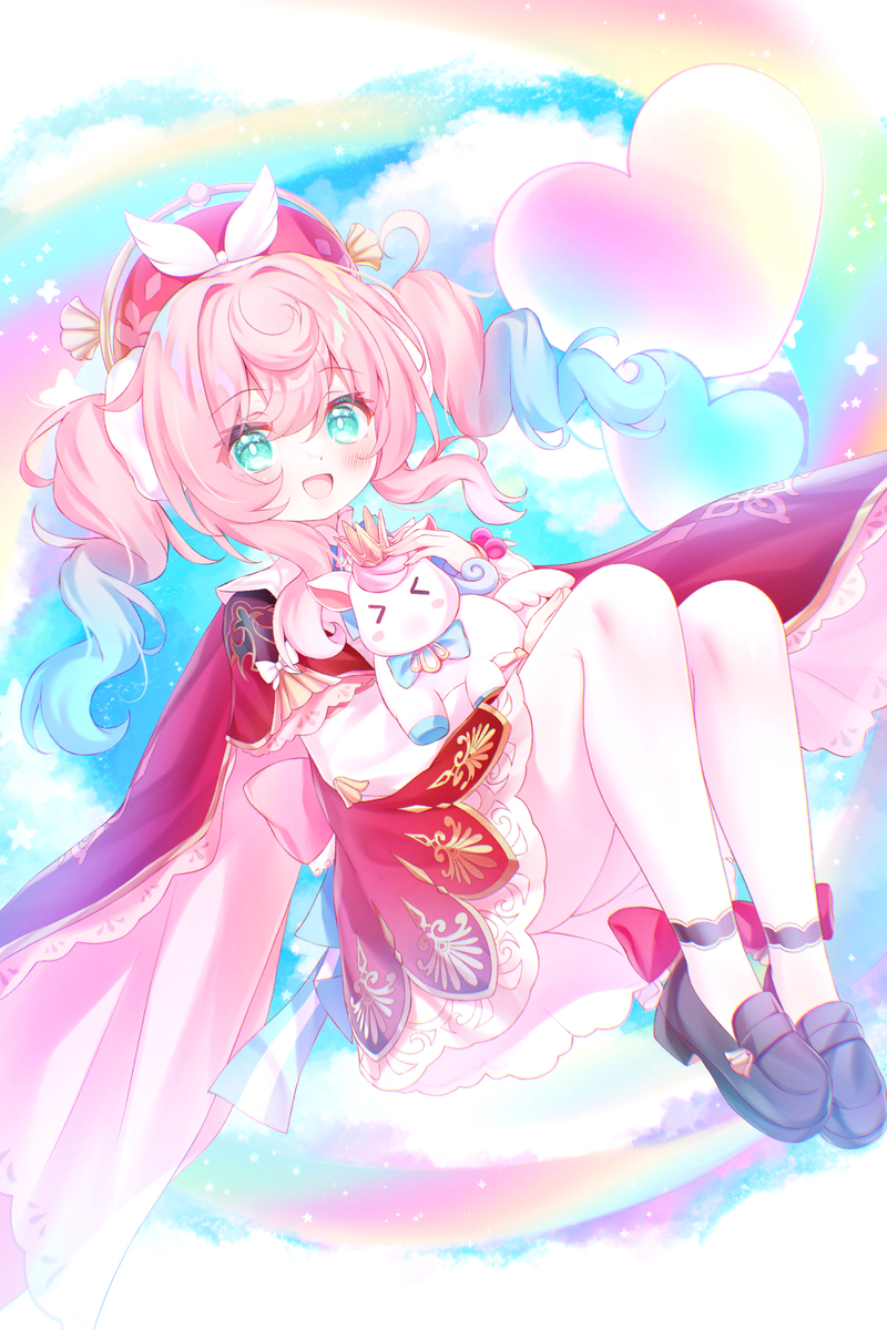 This is a pixiv picture whose title is 风堇.