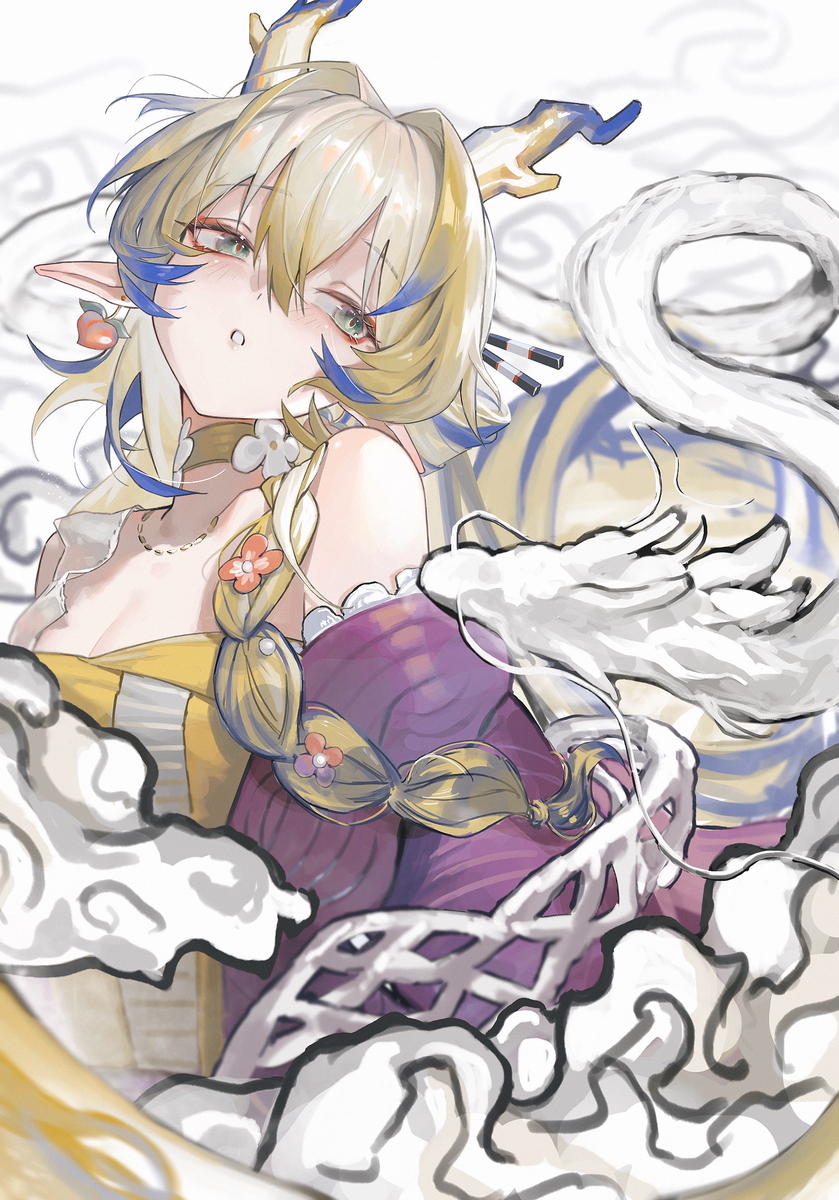 This is a pixiv picture whose title is 黍妈.