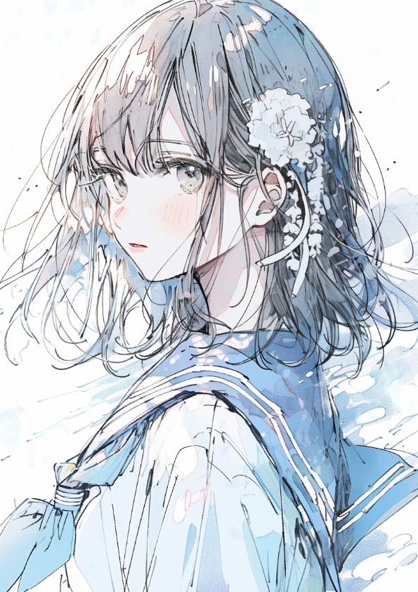 This is a pixiv picture whose title is 『That's on you』.