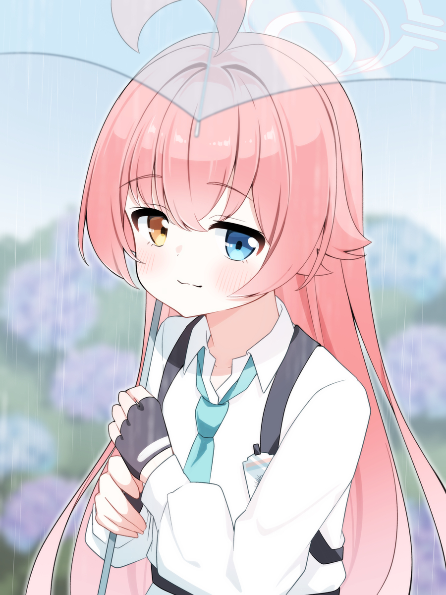 This is a pixiv picture whose title is 雨.