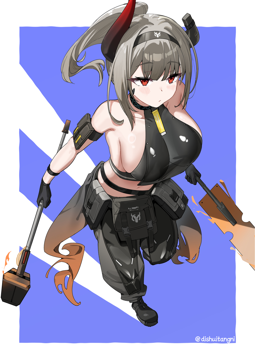 This is a pixiv picture whose title is 火神.