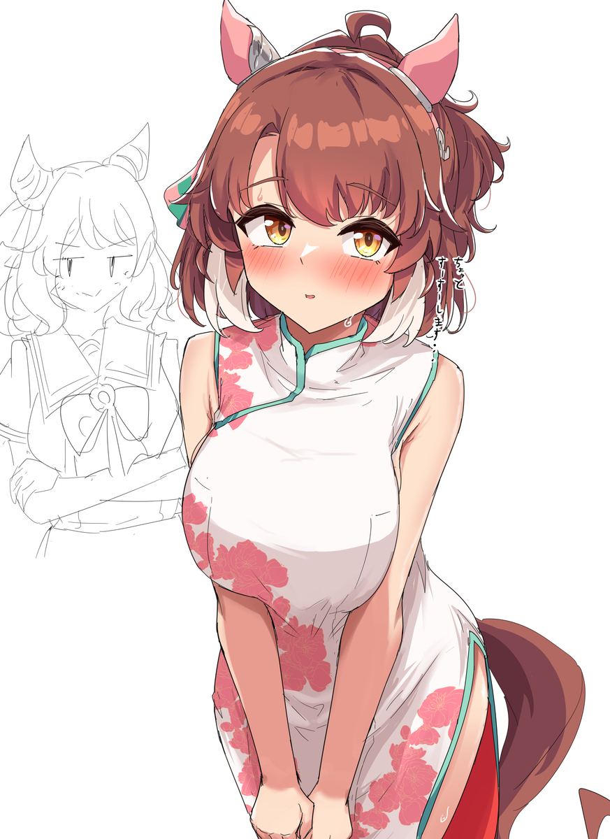 This is a pixiv picture whose title is チーパオダンツ.