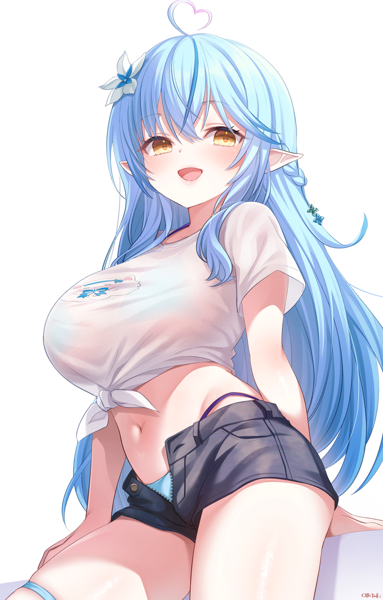 This is a pixiv picture whose title is まだ夏じゃないけど.
