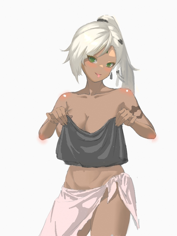 This is a pixiv picture whose title is 尘白禁区，妮塔.