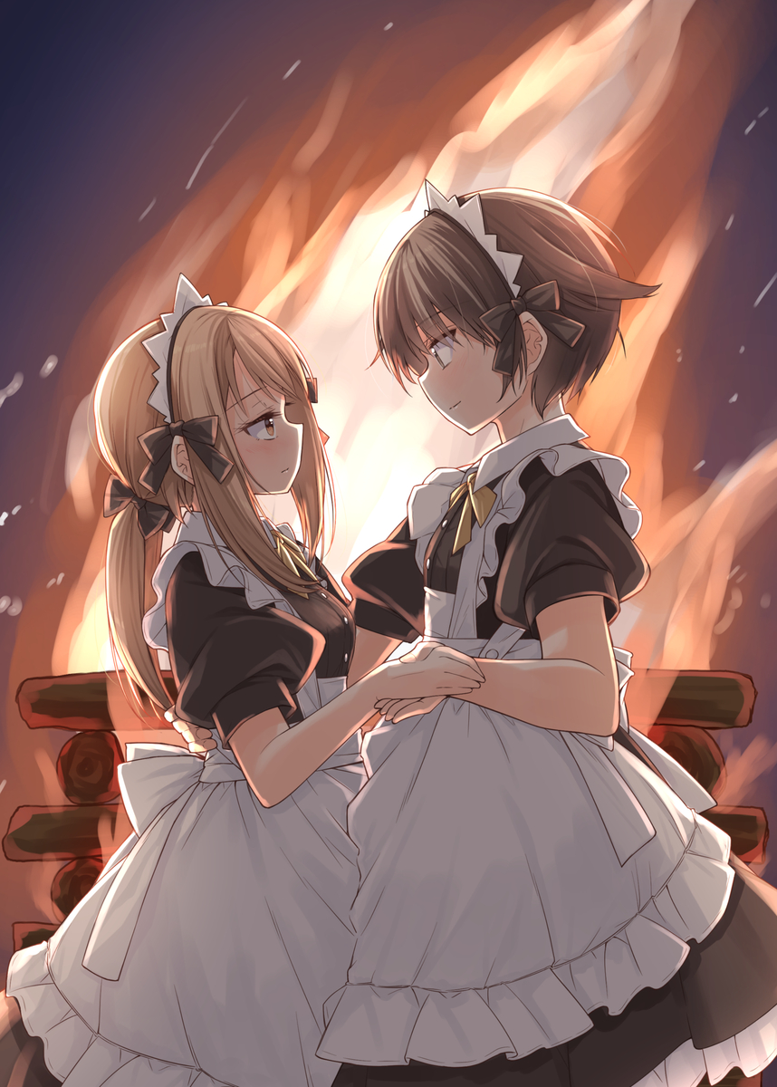 This is a pixiv picture whose title is フォークダンス.