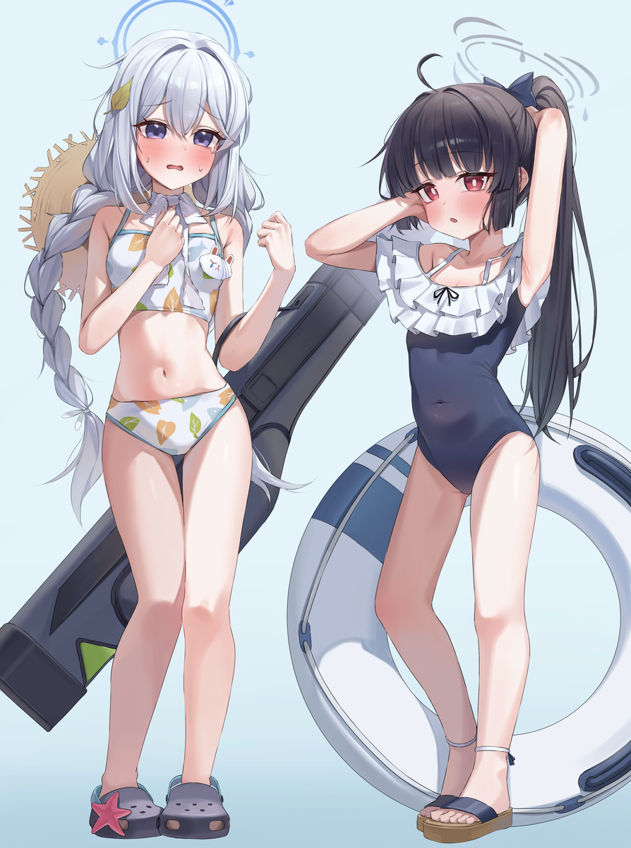 This is a pixiv picture whose title is 리버스 미유 미야코.