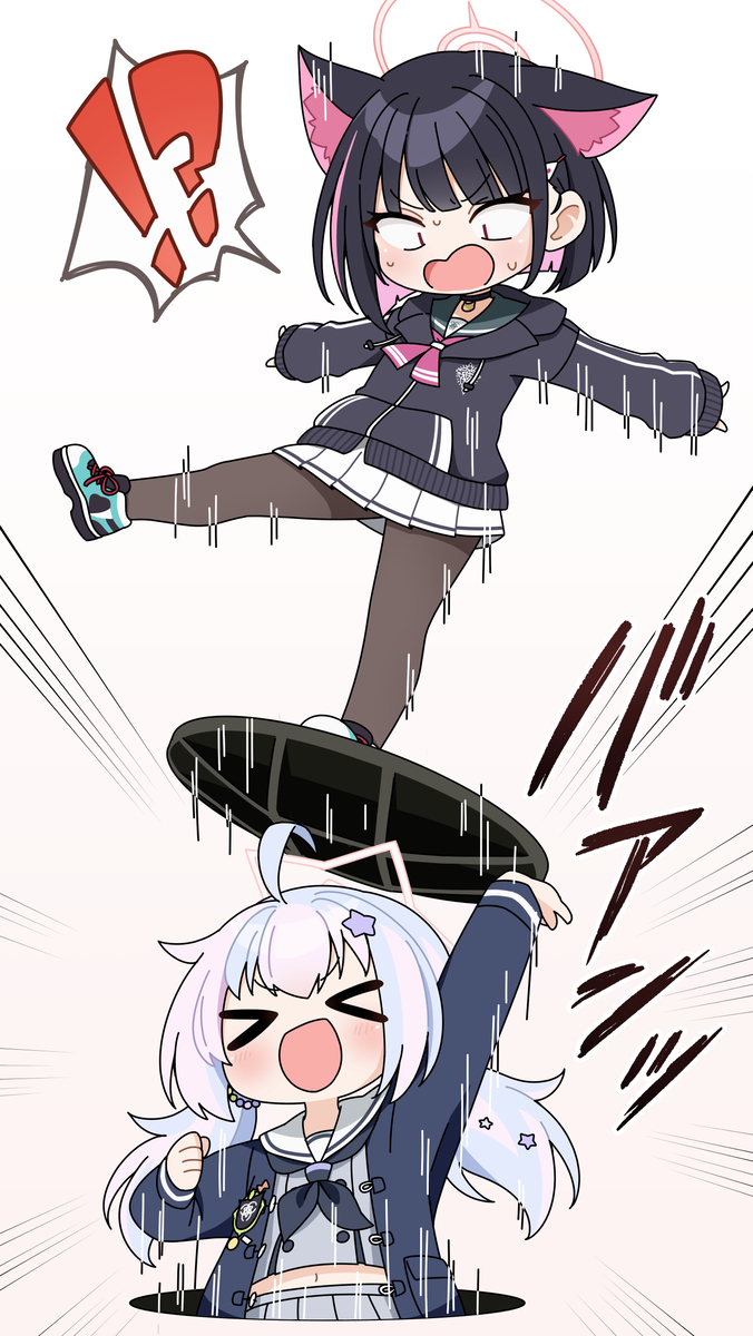 This is a pixiv picture whose title is 杏山カズサこんにちはぁ！！.