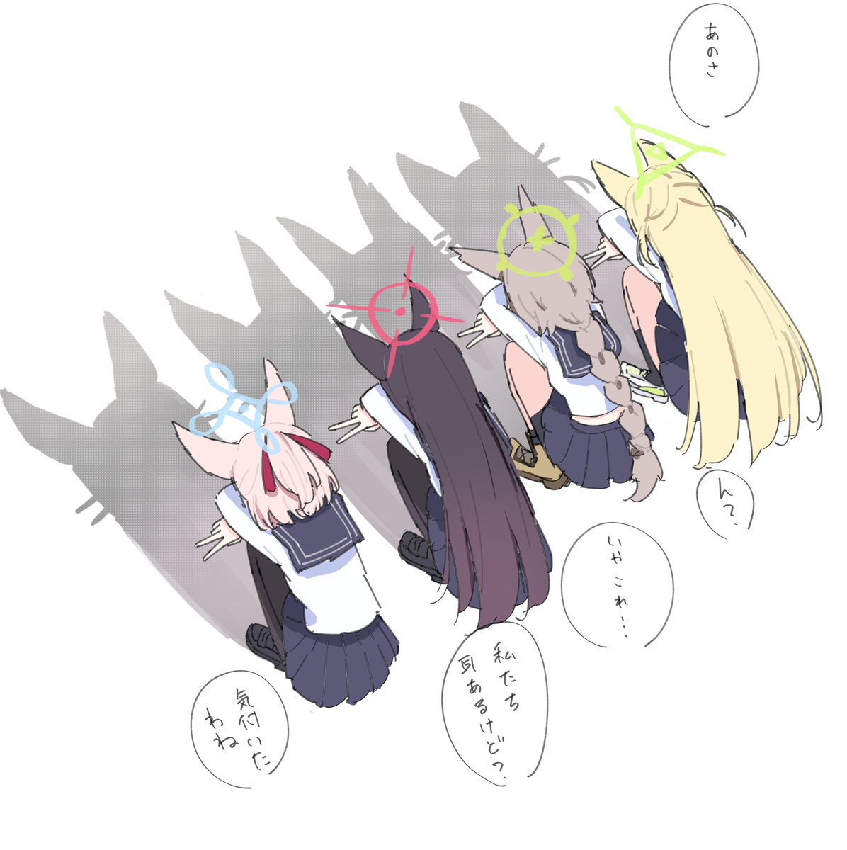 This is a pixiv picture whose title is Fox小隊.