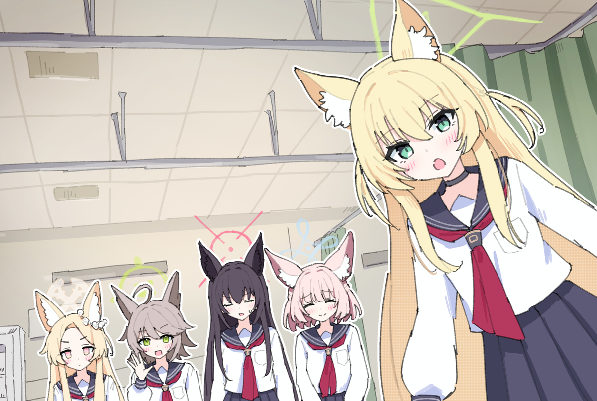 This is a pixiv picture whose title is Fox小隊その２.