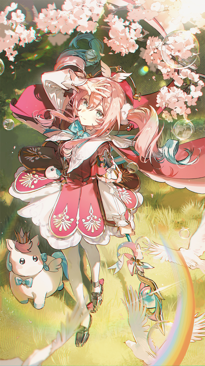 This is a pixiv picture whose title is ヒアンシー.