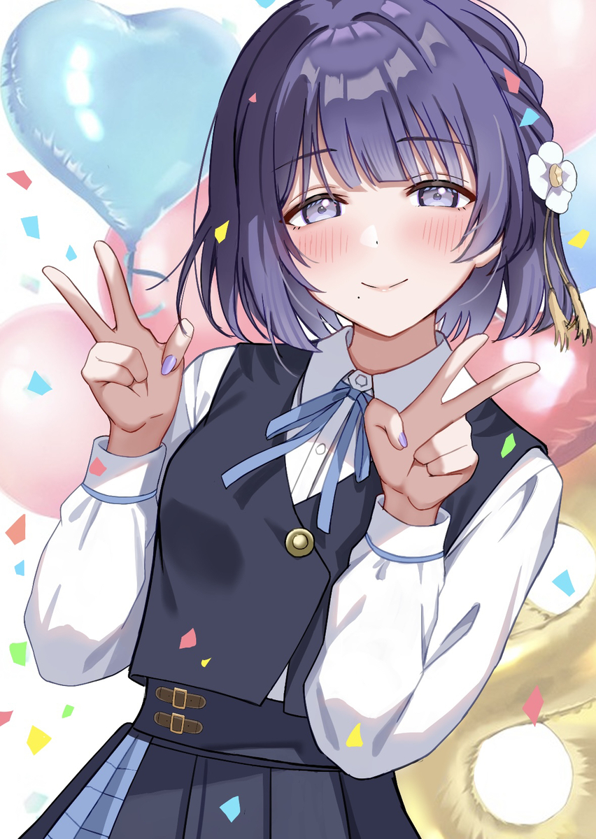 This is a pixiv picture whose title is 秦谷美鈴実装おめでとう.