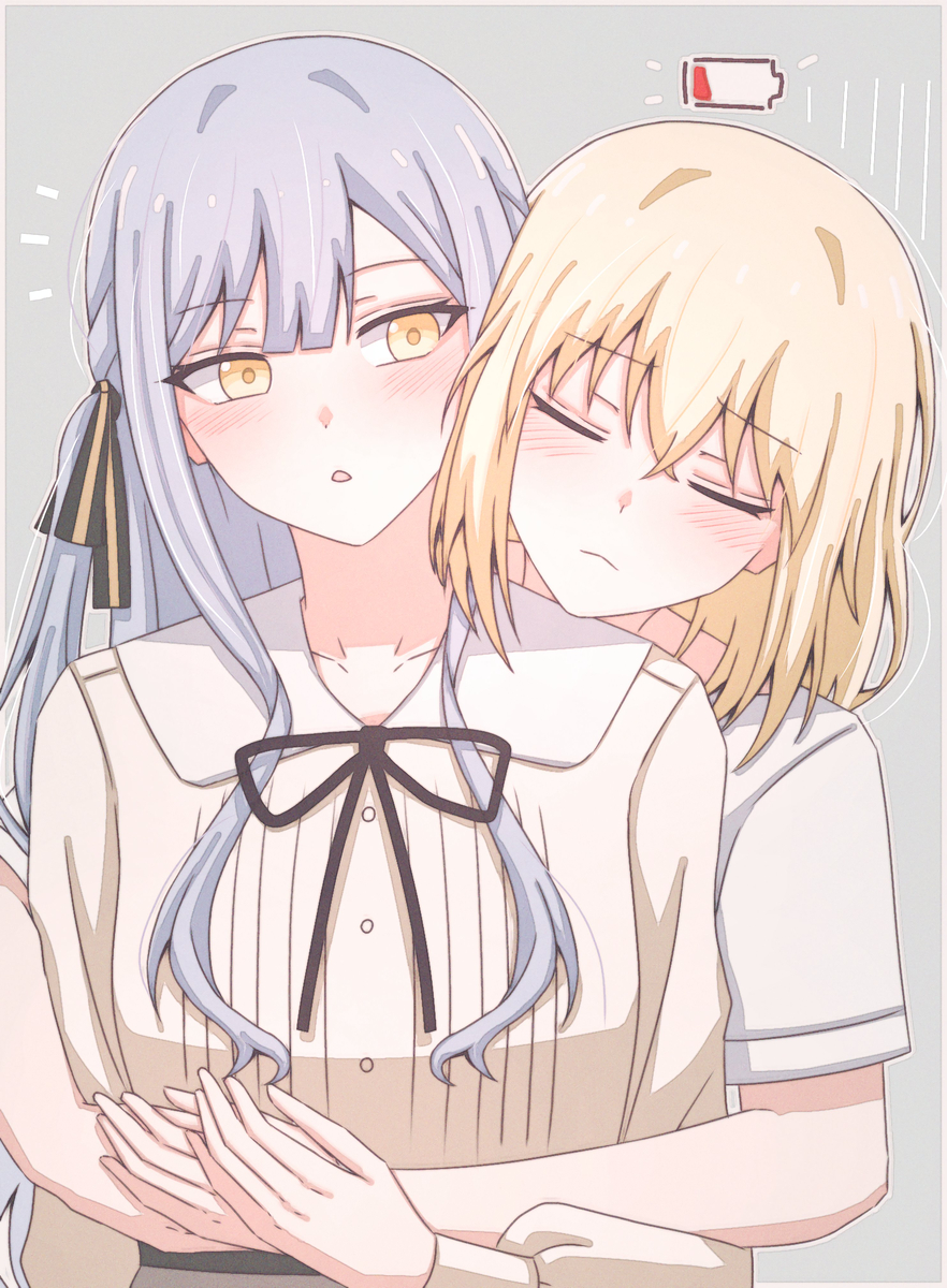 This is a pixiv picture whose title is 🪫.