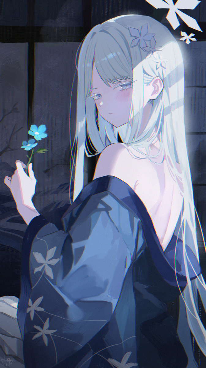 This is a pixiv picture whose title is Day43 ナグサ.