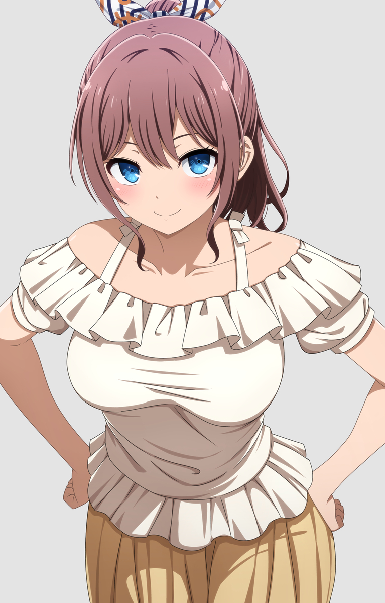 This is a pixiv picture whose title is 沙綾ちゃん.